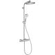 2. Hansgrohe Crometta S shower system 2 heads Wall chrome