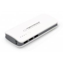 Power Bank Esperanza Radium EMP106WE (8000mAh; microUSB, USB 2.0; white)