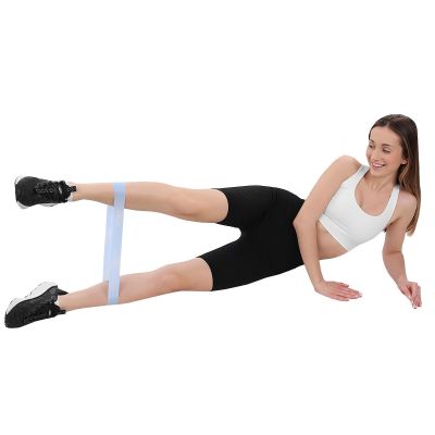 8. SET OF FITNESS CROSSFIT MINI BLUE BAND 5IN1 ENERO FIT