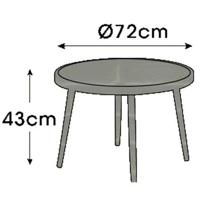 26. 5-PIECE GARDEN FURNITURE SET MILAN