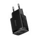 7. Baseus Compact charger 2x USB 10.5W black (CCXJ010201)