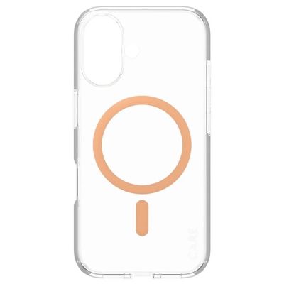 3. CARE by PanzerGlass Flagship Case iPhone 16 6.1" peach/peachy MagSafe 1373