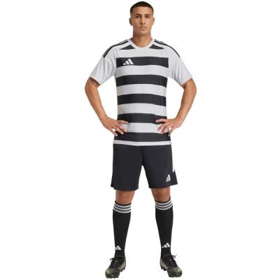 7. adidas Hooped 26 Jersey Men’s T-Shirt Grey-Black KF3396