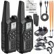 4. Baofeng BF-T25E walkie-talkie black, 2 pieces