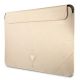 2. Guess Saffiano Triangle Logo case for a 16" laptop - beige