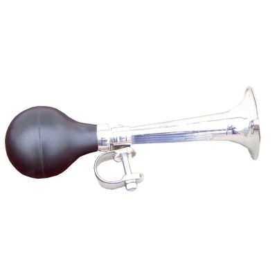5. BIKE HORN TRUMPET CHROME 21CM DUNLOP