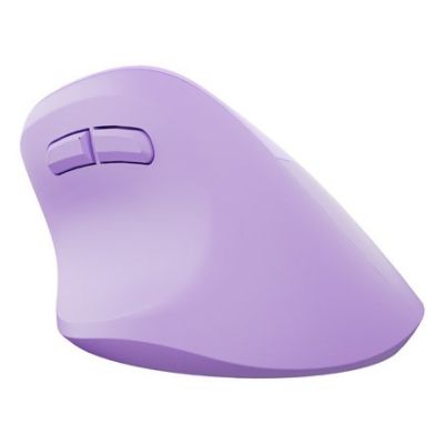 5. NATEC CRAKE 2 VERTICAL MOUSE WIRELESS 2400DPI BLUETOOTH 5.2 + 2.4GHZ PURE LAVENDER