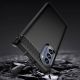 3. Carbon Case for Motorola Moto G62 5G flexible silicone carbon cover black