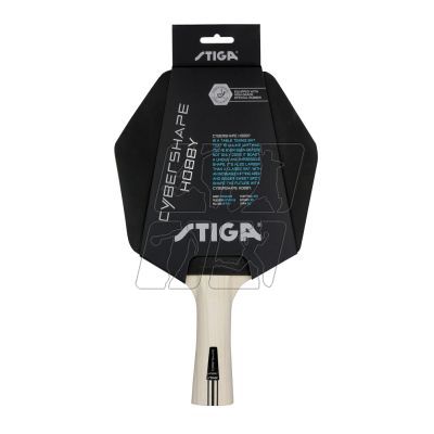 4. Stiga Cybershape Hobby table tennis racket 92800591803