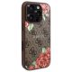 4. Guess GUHMP16LP4ROPEMCW iPhone 16 Pro 6.3" brown/brown hardcase 4G Flowers Print MagSafe