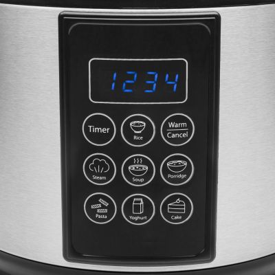 12. Tristar RK-6132 Multifunctional Electric Pot 1.5L 500W Black, Stainless Steel