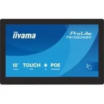 11. iiyama TW1023ASC-B3P signage display kiosk 25.6 cm (10.1") Wi-Fi 385 cd/m² WXGA Black Touchscreen Built-in processor Android 24/7