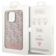 8. Guess GUHMP14LHGCFSEP iPhone 14 Pro 6.1" pink/pink hard case GCube Stripes MagSafe
