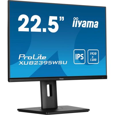 iiyama ProLite XUB2395WSU-B5 computer monitor 57.1 cm (22.5") 1920 x 1200 px WUXGA LCD Black