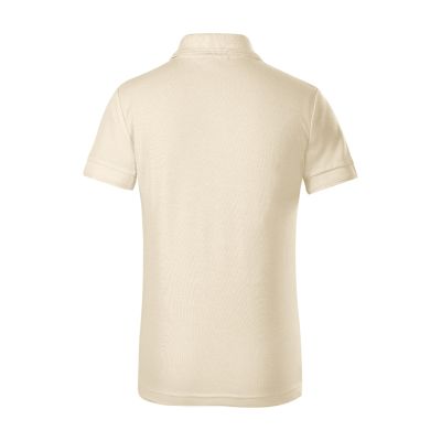 4. Kids' Pique Polo Shirt (Almond)