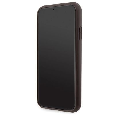 5. Guess GUHCN61P4TDSCPW Case for iPhone 11 / Xr - Brown Crossbody 4G Metal Logo