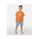 3. RIP CURL Ride The Wave Logo Tee - Boy Orange