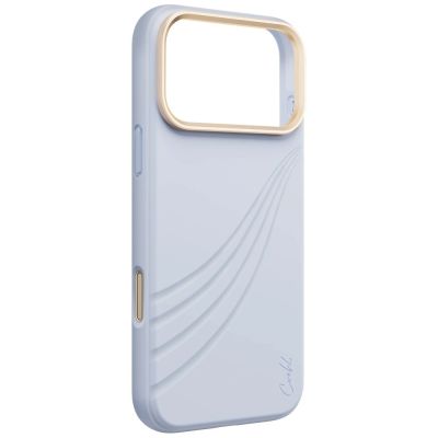 3. Uniq Coehl Serina Magnetic Charging Case for iPhone 18 Pro Max / 17 Pro Max - Blue
