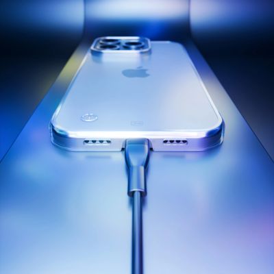 9. 3mk Just20g Clear Case for Apple iPhone 16 Pro - transparent