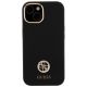 3. Guess Silicone Logo Strass 4G Case for iPhone 15 - Black