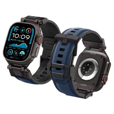 14. Spigen DuraPro Armor Strap for Apple Watch 44 / 45 / 46 / 49 mm - Navy Blue