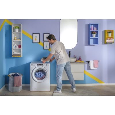 18. Candy Smart Pro Inverter CO 474TWM6/1-S Washing Machine Front Load 7 kg 1400 RPM White