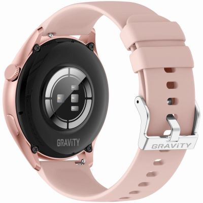 10. Smartwatch Gravity Rose Gold Strap + Bracelet GT11-5
