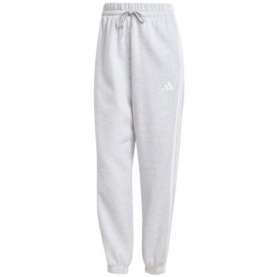 8. adidas Essentials 3-Stripes Fleece Loose-Fit Pants IN6178