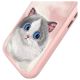 7. Nimmy Big Eyed Pet 2.0 Cat Case for iPhone 16 - Pink