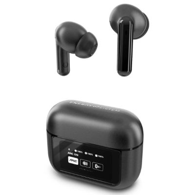 2. Energy Sistem True Wireless Earphones Icon Series with Microphone, Bluetooth, Graphite, ANC