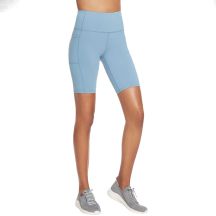 Skechers Go Walk High Waisted Bike Short W3SH53-BLGY Blue S