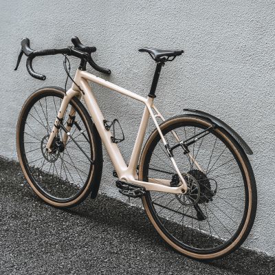 5. Wozinsky WBR-01 universal adjustable bicycle fender - black