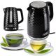 2. ELDOM ELLI KETTLE, CAPACITY 1.7 L, POWER 2200 W, BLACK, STRIP