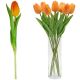 16. ORANGE TULIP 31CM LIFE-LIKE SPRING DECORATION