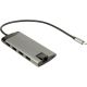 Inter-Tech GDC-802 Wired USB 3.2 Gen 1 (3.1 Gen 1) Type-C Gray