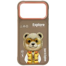 Nimmy Cool&Cute 2.0 Bear Case for iPhone 17 Pro Max - Beige