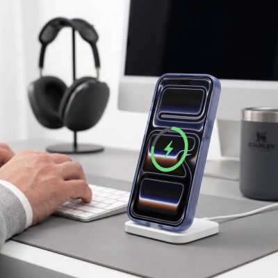 9. Tech-Protect MagZero MagSafe case for iPhone 17 Pro / 18 Pro - matte navy blue