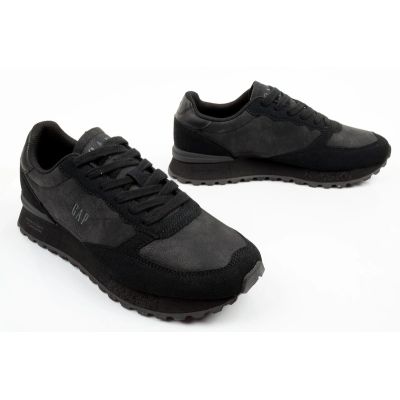 7. GAP men's sports shoes Osaka black sneakers comfortable fashionable
