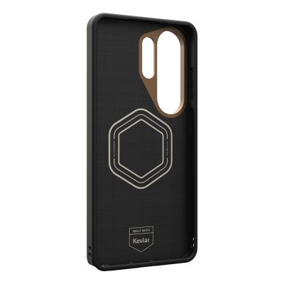 9. UAG Fibr Armr Magnet - case with built-in magnetic module for Samsung Galaxy S26 Ultra (black/bronze)