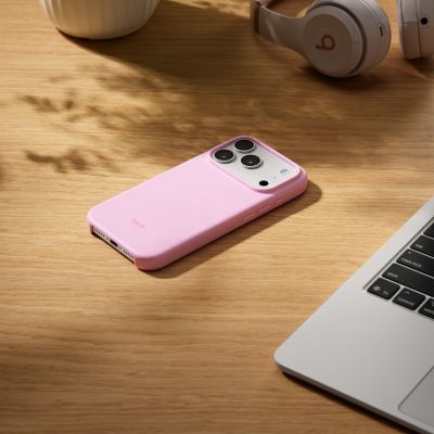 3. Apple Beats Case for iPhone 17 Pro with MagSafe and Camera Control, Pebble Pink, MGKF4LL/A