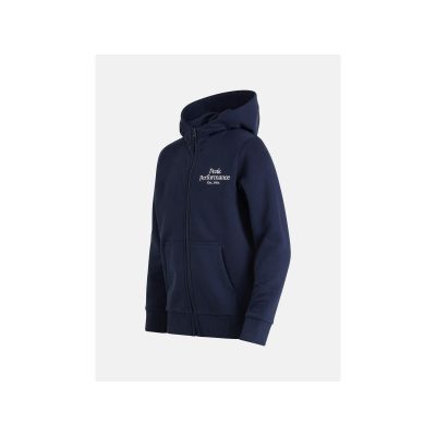 2. Peak Performance Jr Original Zip Hood blue