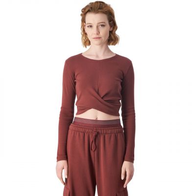 3. Champion Crewneck Croptop T-shirt W 117435 MS524