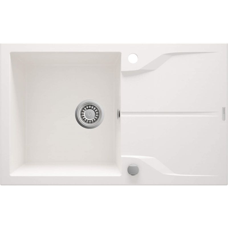 Single-bowl granite sink with drainer ZQN_A113 5908212042410