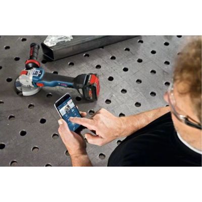 5. Bosch GWX 18V-10 SC angle grinder 12.5 cm 9000 RPM 2 kg