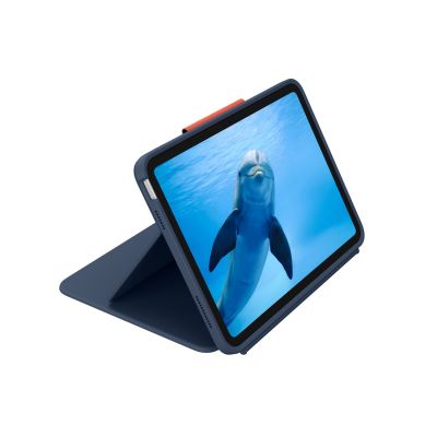 4. Logitech Rugged Combo 4 Touch QWERTZ German Smart Connector Blue