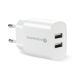 EVERACTIVE 2XUSB 2.4A WHITE CHARGER SC-220
