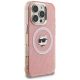 4. Karl Lagerfeld IML Choupette Head Logo MagSafe Case for iPhone 16 Pro Max - Pink