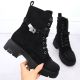 8. Insulated platform work boots S.Barski W OLI266 black