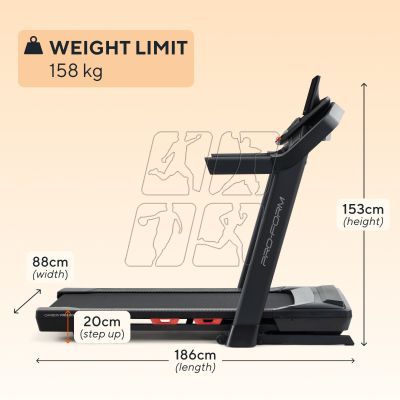 11. Proform Carbon Pro 2000 PFTL10925 Electric Treadmill