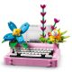 7. LEGO Creator 3-in-1 31169 – Typewriter with Flowers